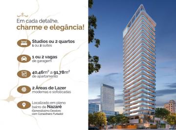 Apartamento · 62m² · 2 Quartos · 1 Vaga · VOGUE NAZARÉ Lançamento na Generalíssimo com previsão de entrega em 2028