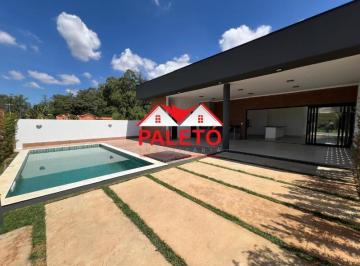 Foto 01 · Casa frente para asfalto com piscina a venda no Condomínio Ninho Verde I Eco Residence, fundo para á