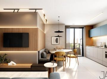 Living Integrado · APARTAMENTO NO BOM RETIRO: 65M² PRIVATIVOS, 1 SUÍTE + 1 QUARTO, SACADA COM CHURRASQUEIRA, PISCINA, A