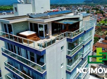 Apartamento · 250m² · 3 Quartos · 3 Vagas · Cobertura Duplex | Edifício Fontainebleau - Caraguatatuba