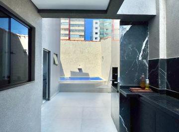 Casa · 160m² · 3 Quartos · 2 Vagas · Sobrado Geminado  em Aviação - Praia Grande, SP