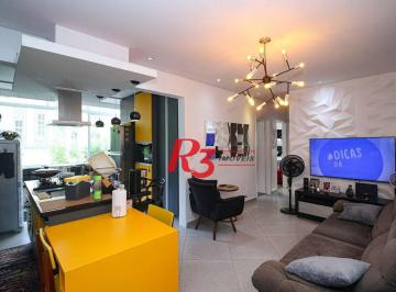 acb356f823c125c452042e42cd00495c82670396 · Apartamento à venda, 97 m² por R$ 620.000,00 - José Menino - Santos/SP