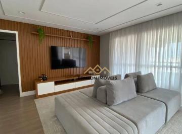 Sala de estar · APARTAMENTO A VENDA, 3 QUARTOS, 155M², R$1.862.000.00, CONDOMÍNIO MASSIMO RESIDENCE, VILA ARENS II -