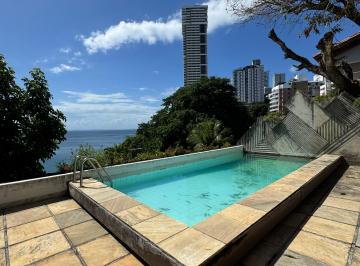Casa de 4 quartos, Salvador · Casa a venda na ladeira da barra com 4 suites piscina e vista mar 