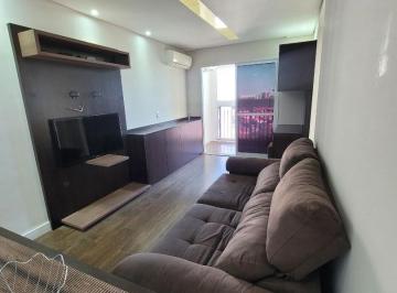 2e8bb869f65019a3e747c51342f1bd5d81026bc0 · Apartamento com 2 dormitórios para alugar, 70 m² por R$ 3.500,00/mês - Condomínio Ilhas do Mediterrâ