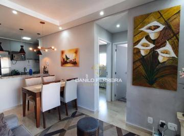 2473b23f98217b166bbb1ce7915b75589d14b317 · Apartamento com 2 dormitórios à venda, 76 m² por R$ 400.000,00 - Condomínio Ilhas do Mediterrâneo -
