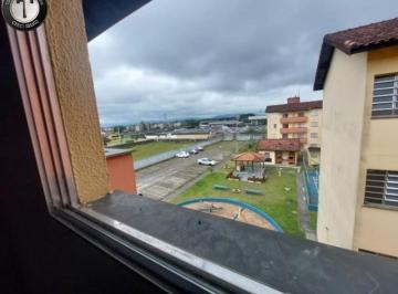 Foto 01 · Apartamento à venda em Itanhaém-SP, Belas Artes: 2 quartos, sala, banheiro, garagem, 50m²! Venha con