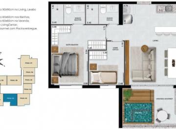 imagem-1 · Apartamento 2 quartos - Setor Marista Apartamento com 2 Quarto(s) por R$ 915.000 no setor Setor Mari