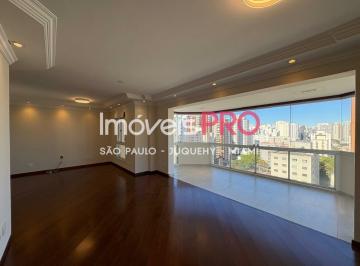 Apartamento · 143m² · 3 Quartos · 4 Vagas · Apartamento moderno a venda em Moema Passaros com 143m2, 3 suites e 4 vagas em andar alto com vista