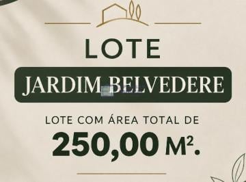 Terreno · 250m² · VENDA LOTE, JARDIM BELVEDERE