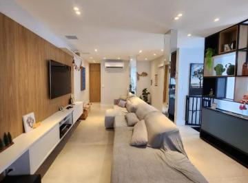 Casa · 137m² · 3 Quartos · 2 Vagas · Vendo linda sobreposta alta, 03 dormitórios, Marapé, Santos