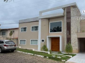 Fachada · Casa Espetacular para Locação no Condomínio Ville de Montagne – Jardim Botânico - Brasília DF