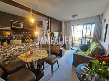 Apartamento · 52m² · 2 Quartos · 1 Vaga · Apartamento com 2 dormitórios à venda, 52 m² por R$ 600.000,00 - Manaíra - João Pessoa/PB