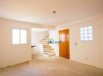 677ed74b6835689b5a12b70910db813e02aa2f5a · Cobertura Duplex com 2 dormitórios à venda, 90 m² por R$ 380.000 - Vila Sacadura Cabral - Santo Andr