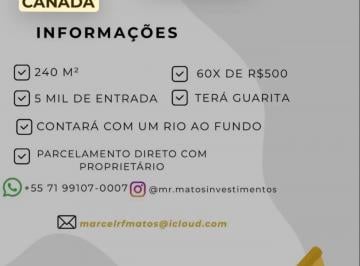 Lote à venda, PORTO DE SAUIPE, Entre Rios, BA · Lote à venda, PORTO DE SAUIPE, Entre Rios, BA