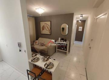 e6691a8764f1a443b5f2bc72b39bc0edfca97313 · Apartamento com 2 dormitórios à venda, 40 m² por R$ 270.000,00 - Castelo - Santos/SP