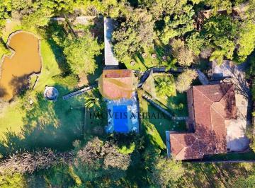 Casa · 4560m² · 7 Quartos · 10 Vagas · Chácara em Atibaia com Lago, Campo, Piscina porteira fechada