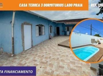 Casa de 3 quartos, Itanhaém · 12101 - CASA TERREA 3 DORMITORIOS LADO PRAIA FINANCIAMENTO BANCARIO ITANHAEM