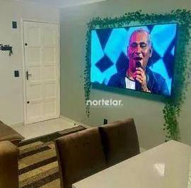 bc88bde3e3ca1e294a4fa4c6b45dc547ba6a0461 · Apartamento com 2 dormitórios à venda, 54 m² por R$ 190.000,00 - Sítio Morro Grande - São Paulo/SP