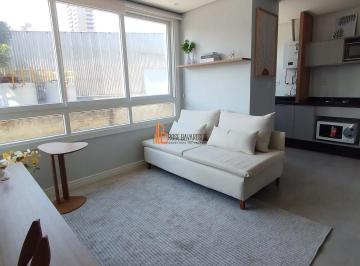 Apartamento · 45m² · 1 Quarto · 1 Vaga · APARTAMENTO SEMI MOBILIADO NO CENTRO!