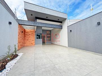 Casa · 139m² · 3 Quartos · 4 Vagas · Casa nova com piscina no Jardim Alvorada – conforto e lazer em um só lugar!