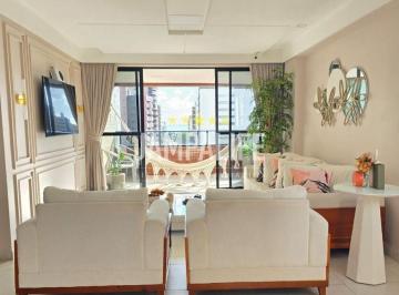 Apartamento · 206m² · 4 Quartos · 3 Vagas · Apartamento com 4 dormitórios à venda, 206 m² - Manaíra - João Pessoa/PB