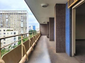 VARANDA · VENDA - HIGIENÓPOLIS APTO 03 DORM 370M2 Á.Ú PROJETO ARQUITETO RINO LEVI 2 VAGAS!