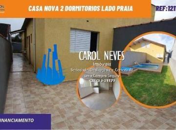 Casa de 2 quartos, Mongaguá · 12114 - CASA NOVA 2 DORMITORIOS PISCINA LADO PRAIA FINANCIAMENTO BANCARIO