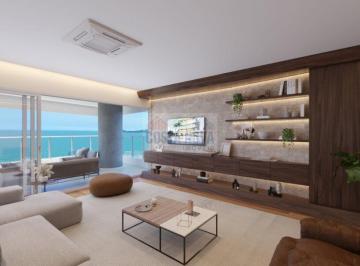 Apartamento · 433m² · 4 Quartos · 4 Vagas · Frente mar vista livre com 4 suítes e localização privilegiada no coração de Santos