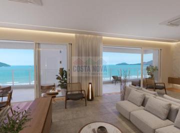 Apartamento · 316m² · 4 Quartos · 3 Vagas · Exclusivo vista mar com 4 suítes no melhor ponto da orla de Santos