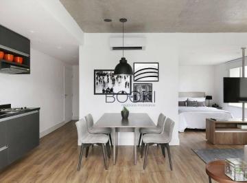 Cozinha · Studio com 1 dormitório para alugar, 63 m² por R$ 6.535/mês - Brooklin - São Paulo/SP