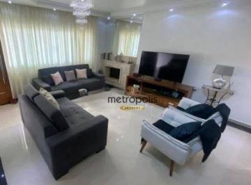 Sala · Sobrado à venda, 332 m² por R$ 1.285.000,00 - Vila Camilópolis - Santo André/SP