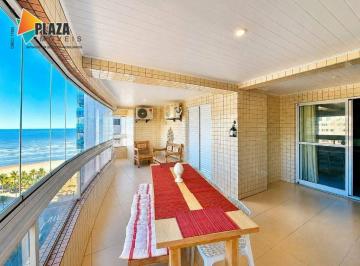 Apartamento · 197m² · 4 Quartos · 2 Vagas · Apartamento com 4 dormitórios para alugar, 197 m² por R$ 10.000,00/mês - Canto do Forte - Praia Gran
