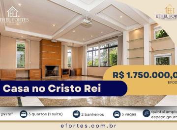 Casa de 3 quartos, Curitiba · Casa Térrea com Quintal Amplo de 293m² à Venda no Cristo Rei