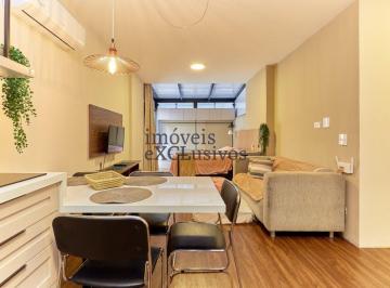 Apartamento · 46m² · 1 Quarto · 1 Vaga · Studio mobiliado com terraço - Conforto e exclusividade!