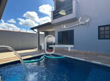 6988def7ab6219942e507bb2f013179e0c829d2f · Casa com 3 dormitórios à venda, 150 m² por R$ 860.000,00 - Balneário Samburá - Peruíbe/SP