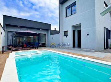 95feafe10f433522a15926ddb3e34db5634059d9 · CASA INTELIGENTE, com 4 dormitórios e Piscina, à venda, 189 m² por R$ 1.580.000 - Eliana - Guaratuba