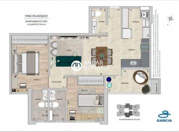 Anuar Donato Venda Apartamento 2/3 Quartos Gutierrez · Gutierrez - Apartamento 2 quartos à venda na Anuar Donato 