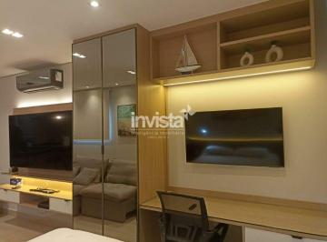 Apartamento · 45m² · 1 Quarto · 1 Vaga · Studio Moderno e Sofisticado a 1 Quadra da Praia no Gonzaga