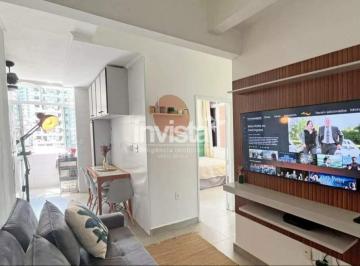 Apartamento · 52m² · 1 Quarto · 1 Vaga · Apartamento mobiliado com vista mar no bairro Pompeia