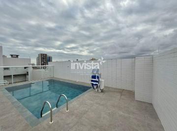 Apartamento · 76m² · 2 Quartos · 1 Vaga · Apartamento 2 Quartos (1 Suíte) com Varanda Gourmet e 1 Vaga — Fundo, Santos/SP (Aluguel)
