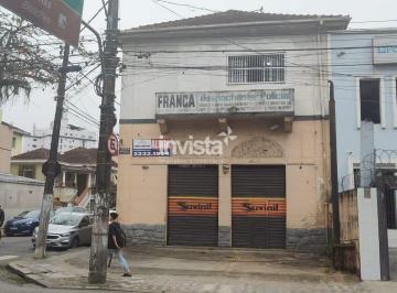 Comercial · 165m² · Loja/Ponto Comercial de Esquina com Estacionamento no Canal 2 em Santos