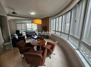 Apartamento · 202m² · 4 Quartos · 2 Vagas · Apartamento de Alto Padrão à Venda no Gonzaga – Santos 