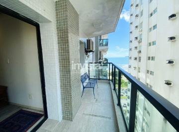 Apartamento · 146m² · 3 Quartos · 2 Vagas · Locação de 3 dormitórios mobiliados com vista lateral para o Mar, bairro do Boqueirão 