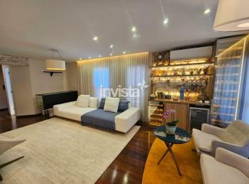 Apartamento · 252m² · 4 Quartos · 3 Vagas · Luxuoso apartamento de 4 suítes no Boqueirão, Santos!