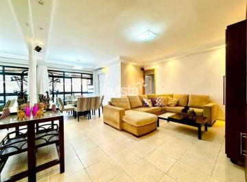 Apartamento · 150m² · 3 Quartos · 1 Vaga · Apartamento Frente Mar na Orla de Santos – Ponta da Praia
