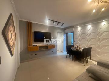 Apartamento · 90m² · 3 Quartos · 1 Vaga · Apartamento 3 Quartos Mobiliado para Aluguel em Ponta da Praia, Santos – 1 Vaga