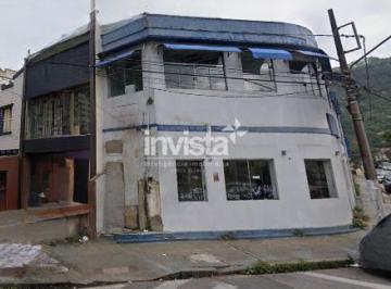 Comercial · 276m² · Ponto Comercial de ESQUINA para Alugar na Avenida Pinheiro Machado no Marapé em Santos