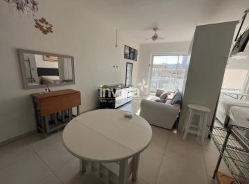 Apartamento · 52m² · 1 Quarto · 1 Vaga · Studio MOBILIADO com LAZER para Alugar na QUADRA DA PRAIA na Pompéia em Santos