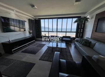 Sala · Apartamento 3 dormitórios com Vista Mar 